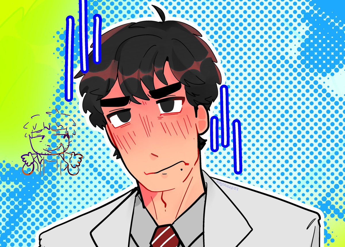 wilson doodle from a couple days ago.. #housemd