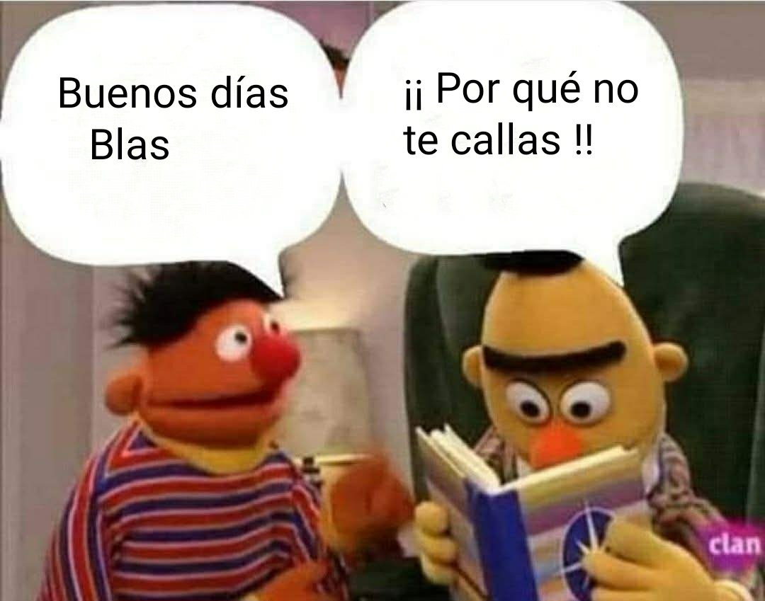 Empezamos 
Buenos días por la noche 
Miercoles