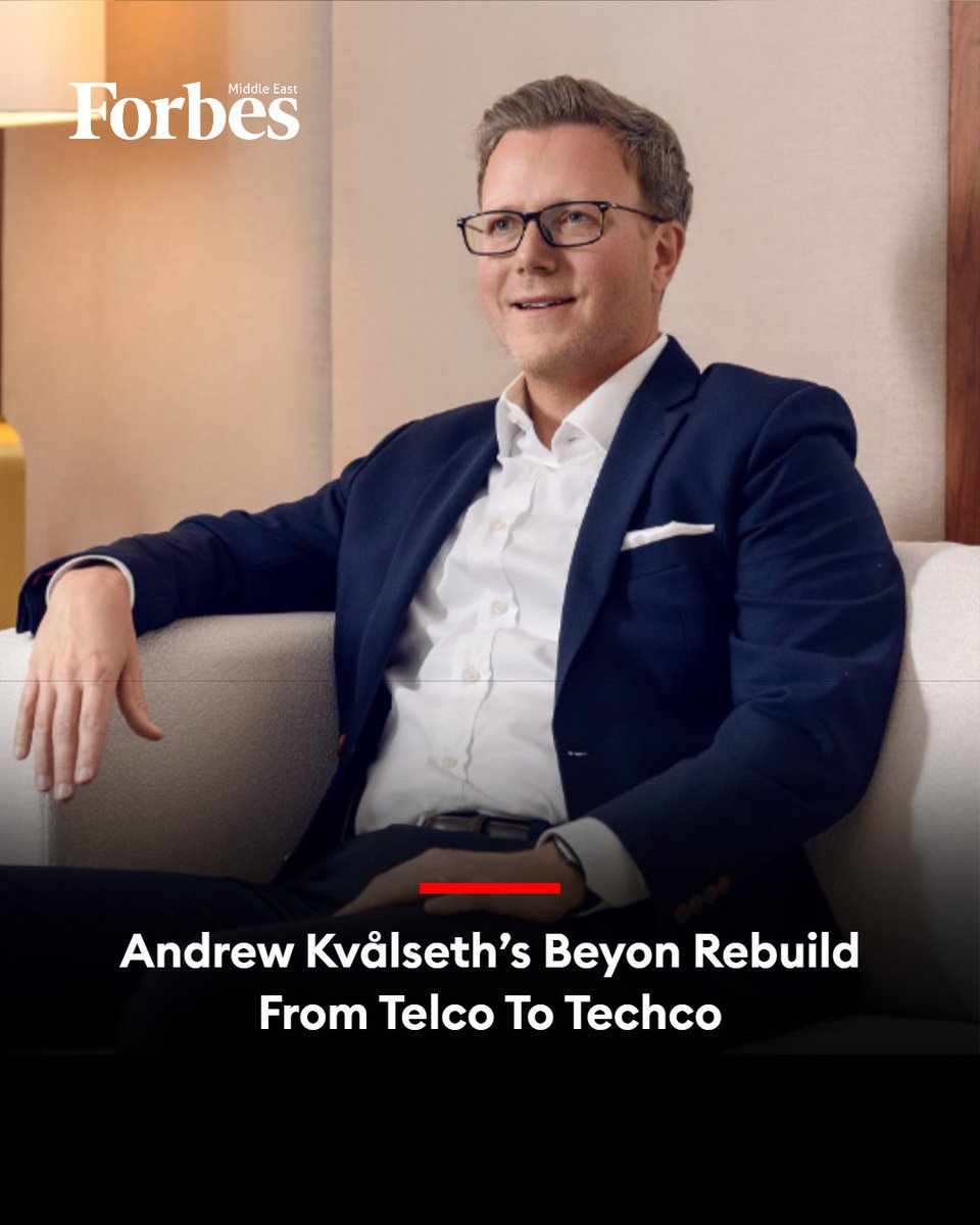 Forbes_MENA_'s tweet photo. Andrew Kvålseth, Group CEO of #Beyon, is driving AI from concept to core - transforming #Bahrain’s telecom champion into an AI‑driven tech group backed by $3.4B in assets and $971.6M in revenue, and powering the country’s next wave of digital infrastructure.
#Forbes
For More Details: https://t.co/8vgmSbufta