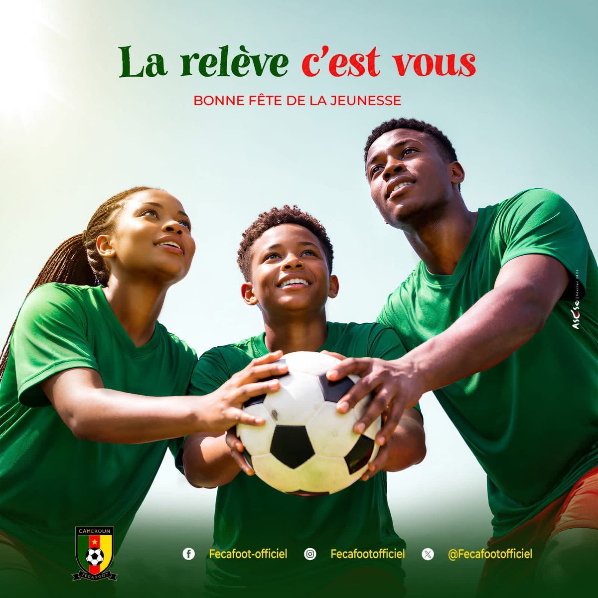 FecafootOfficie's tweet image. ⚽️🔥

Happy national youth day 

#YouthDay26
#FECAFOOT