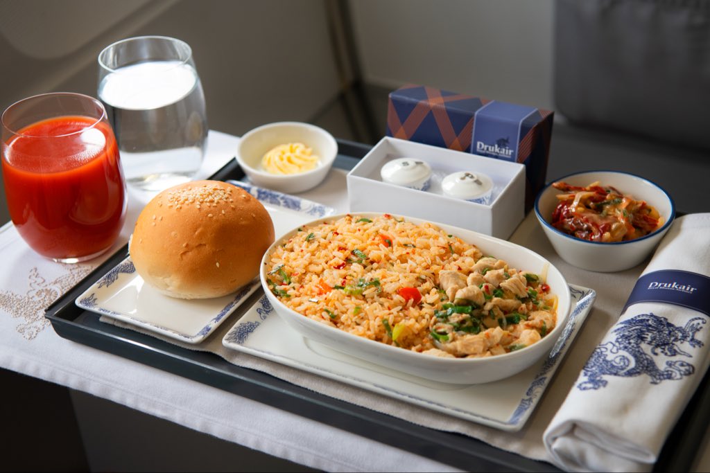 Drukair's tweet photo. 𝐑𝐞𝐟𝐢𝐧𝐞𝐝 𝐟𝐥𝐚𝐯𝐨𝐫𝐬, 𝐞𝐥𝐞𝐯𝐚𝐭𝐞𝐝 𝐞𝐱𝐩𝐞𝐫𝐢𝐞𝐧𝐜𝐞 𝐚𝐭 𝟑𝟎,𝟎𝟎𝟎 𝐟𝐞𝐞𝐭 💛✈️

Fly with us - your journey awaits
.
.
.
#drukair #exploreconnectfly #onthewingsofthedragon #bhutantourism #bhutanbelieve https://t.co/53LQ3JwCgn