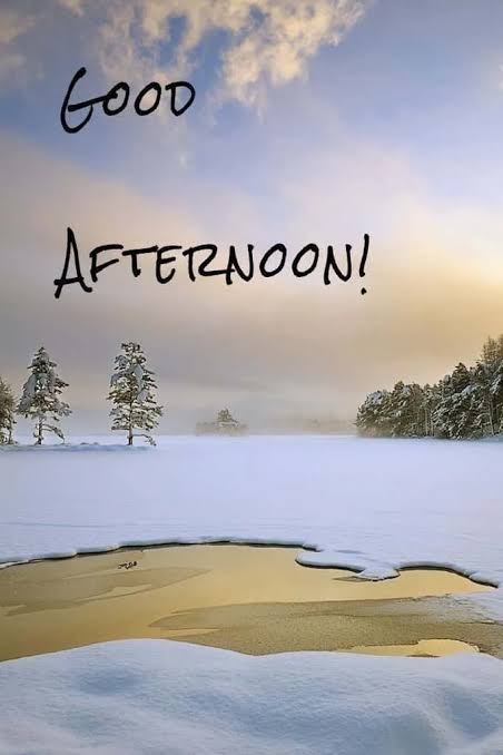 Good afternoon dear friends 
Stay blessed