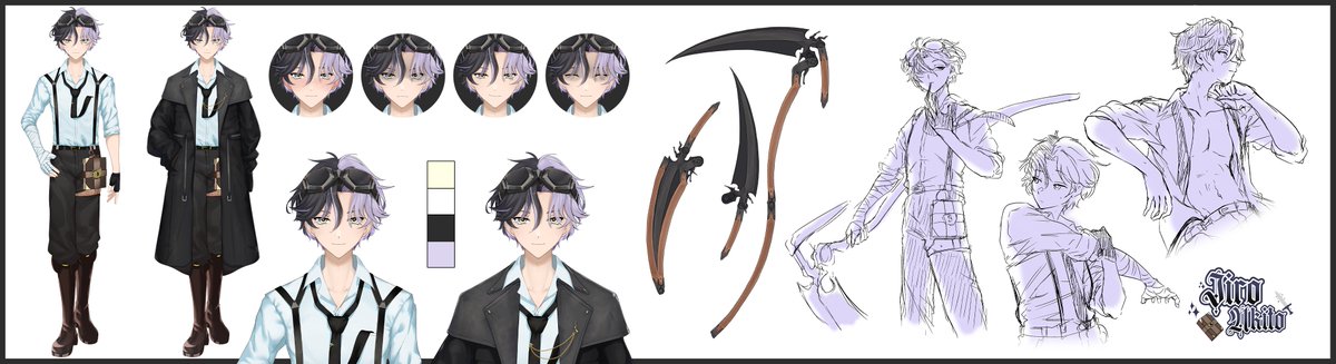 jiroakitovt's tweet photo. 【Character Sheet】
"The only path for me is to keep moving forward, and leave no regrets."
🎨@MaroonR19
HASHTAGS🗡️
• General : #JiroAkito
• Live : #JirOnline
• Voice Acting : #KoeJiro
• Clips : #JiroCut
• Art : #KakuJiro
• Fanname : #Akitomo https://t.co/UQLmkpane2