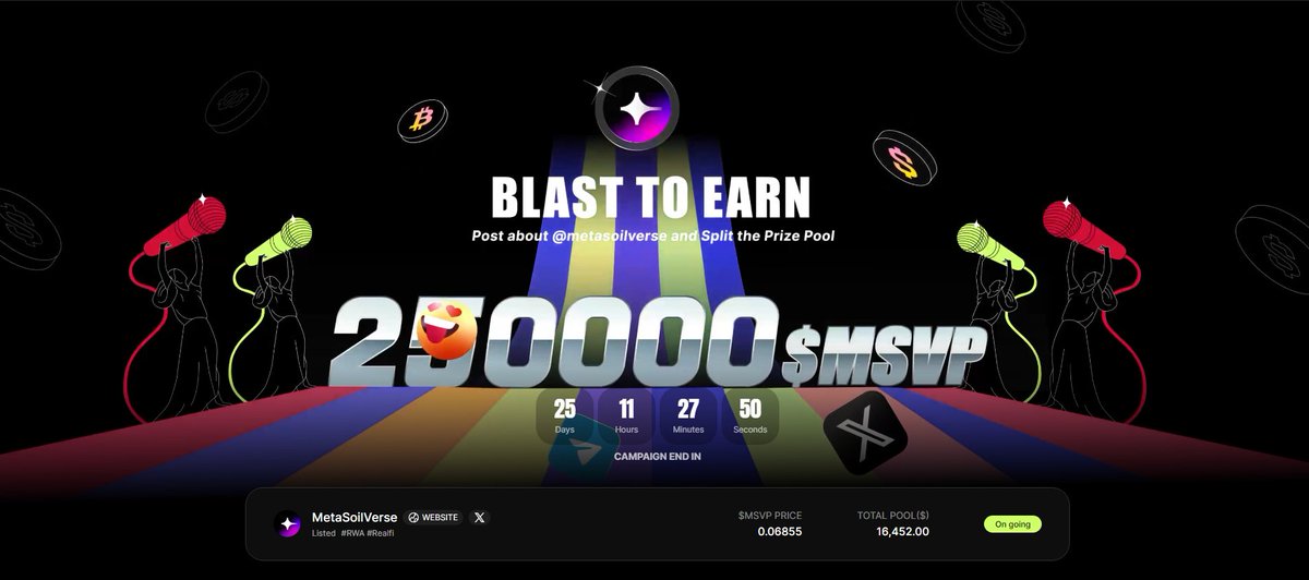 I’ve been diving deep into #RWA lately… and most projects just stop at the narrative.

But <a href="/metasoilverse/">MSV Protocol</a> feels different.

When I looked closer, I realized this isn’t just “tokenizing assets” for hype. It’s connecting real-world operations — 🌾 agriculture, ⛏ mining, 🏠 real