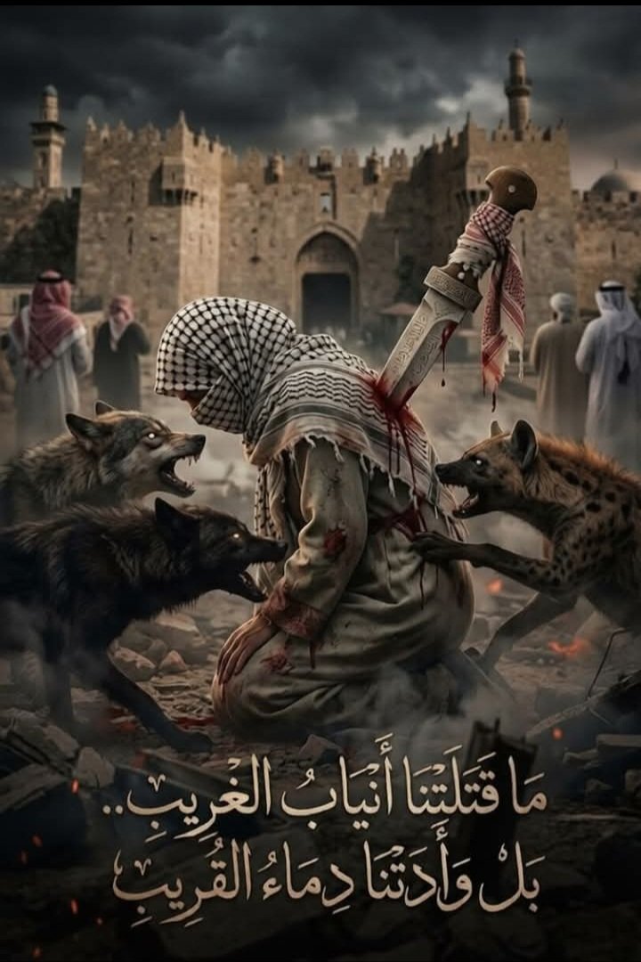 WehbeNazih28644's tweet photo. لا تسألوا غزة كيف صمدت أمام الأنياب، بل اسألوها كيف لم تمت
من قهر الخذ��ان! استيقظ يا إنسان.. الصمت مشاركة في الجـ.ـريمة✌️🇵🇸🕊️
#WakeUpHuman #GazaGenocide https://t.co/Rcyf57ZM7B