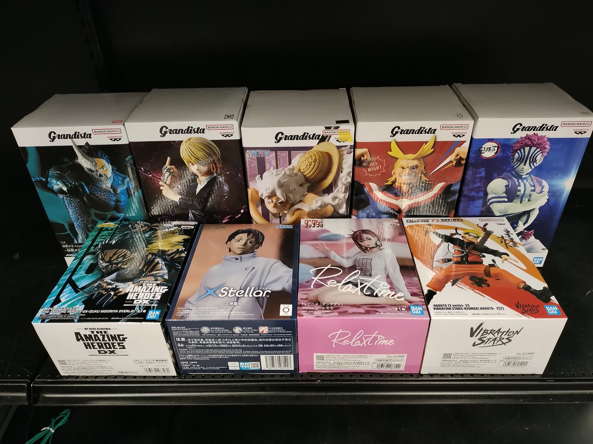 商品情報‼️ 各種フィギュアをお売りいただきました‼️‼️‼️ 順次