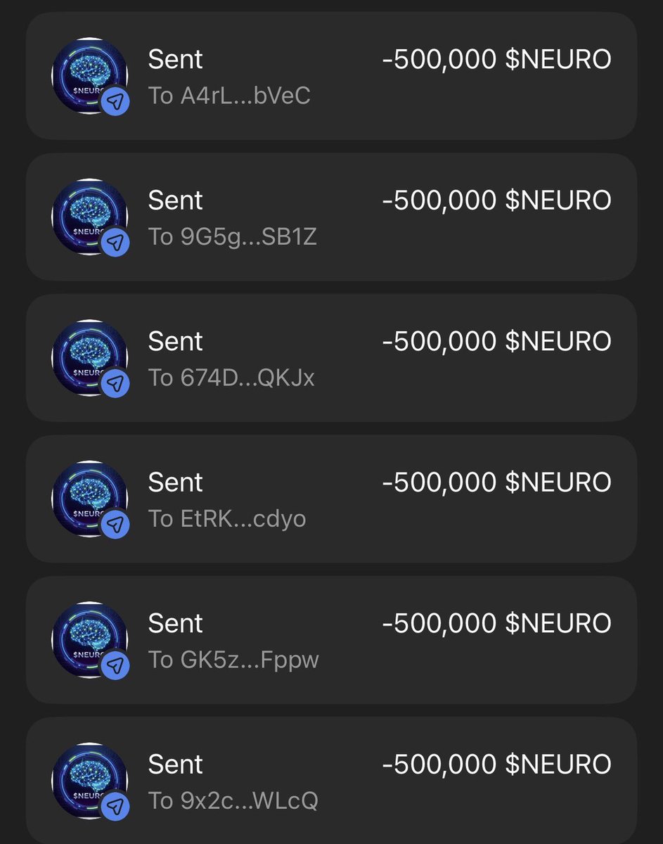 CLAIM 500,000 $NEURO

STEP 1 : 💟 &amp; 🔁 + Follow 🔔
STEP 2 : Drop your #Solana address 

First 750 $SOL Address