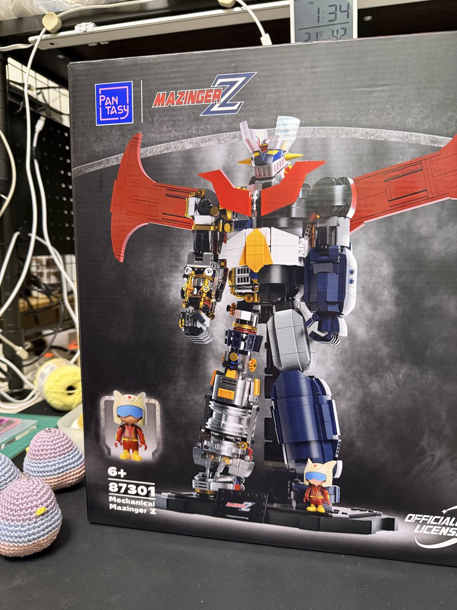 コストコで販売されていたブロック玩具のマジンガーZを入手！ #マジンガーZ