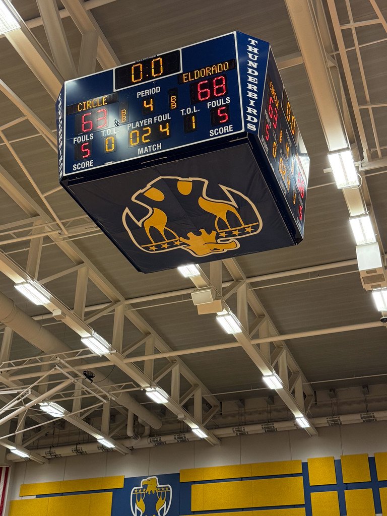 ElDoHSWildcats's tweet photo. Congratulations to both girls and boys varsity basketball teams who came away with big wins over Circle tonight! 

It's a great night to be a Wildcat! https://t.co/Y1XwGWN2oH