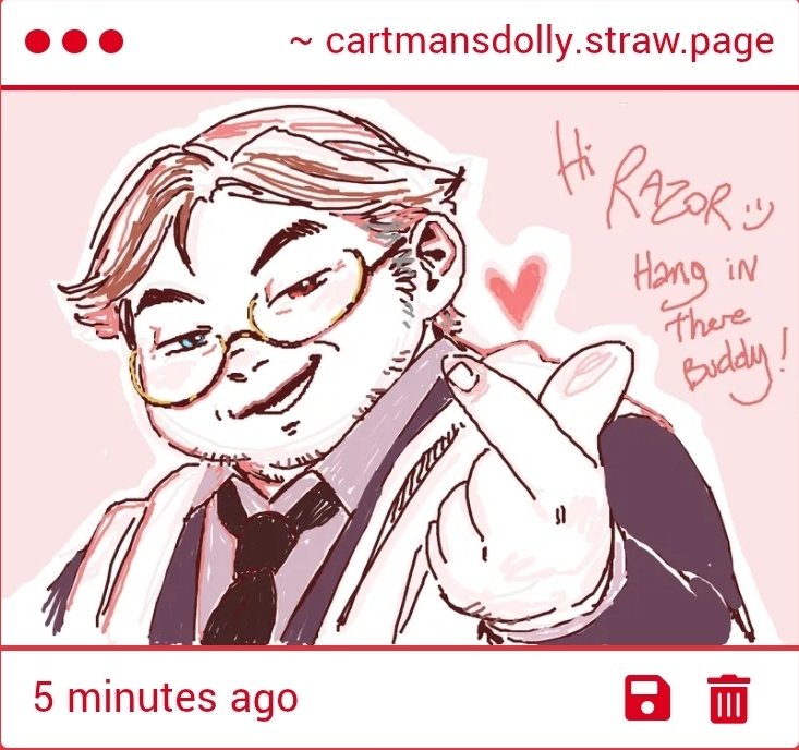 CartmansDolly's tweet photo. !,???!?!
I cant even formulate words that well but omg ,,, THIS LOOKS AMAZING ANDAND THANK YOU I really appreciate your words as well I am so giddy rn HEHE 
Hi why do you draw him so pretty and handsome thank you again MT I really love it this was very sweet of you 💖💖💖🥺🥺 https://t.co/SKjRlo8Pit