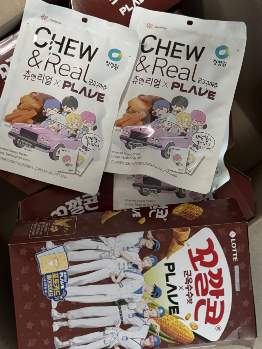 MaJaExpress's tweet photo. พร้อมส่งจากเกาหลีสัปดาห์นี้!

🍠ขนมมันม่วง 180 บาท
(ไม่เอาขนม 100 บาท)

🌽ขนมข้าวโพด 250 บาท
ไม่เอาขนม 120 บาท

ค่าส่ง EMS +50 บาท

ถึงไทยศุกร์ 20 กพ

 #ตลาดนัดplave #ว���plave #plave https://t.co/V4ZwIpGKdj