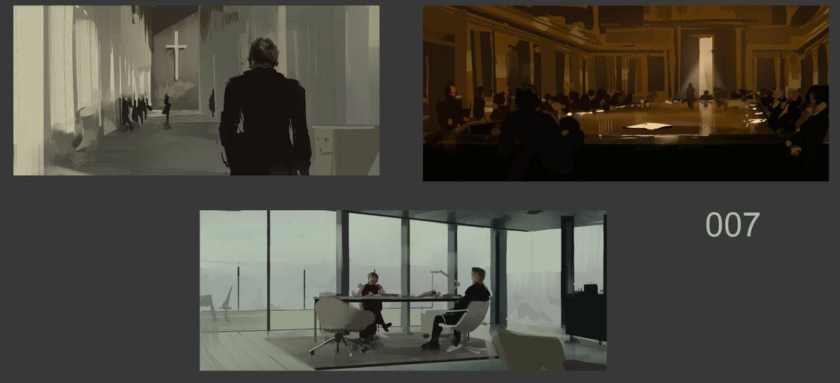 KunoMD's tweet image. james bond super fast painting studies