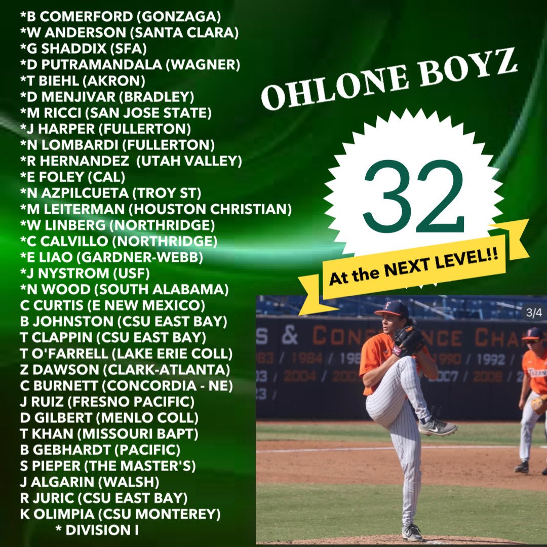 Mike Curran / Ohlone Coll Baseball tweet media