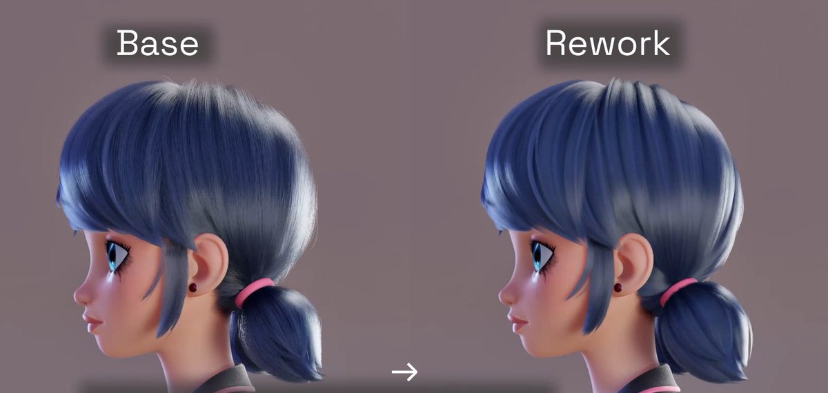 Ok this explains why their hair looks so bright in the later episodes #mlbtwt #MLBS6Spoilers #MiraculousLadybug