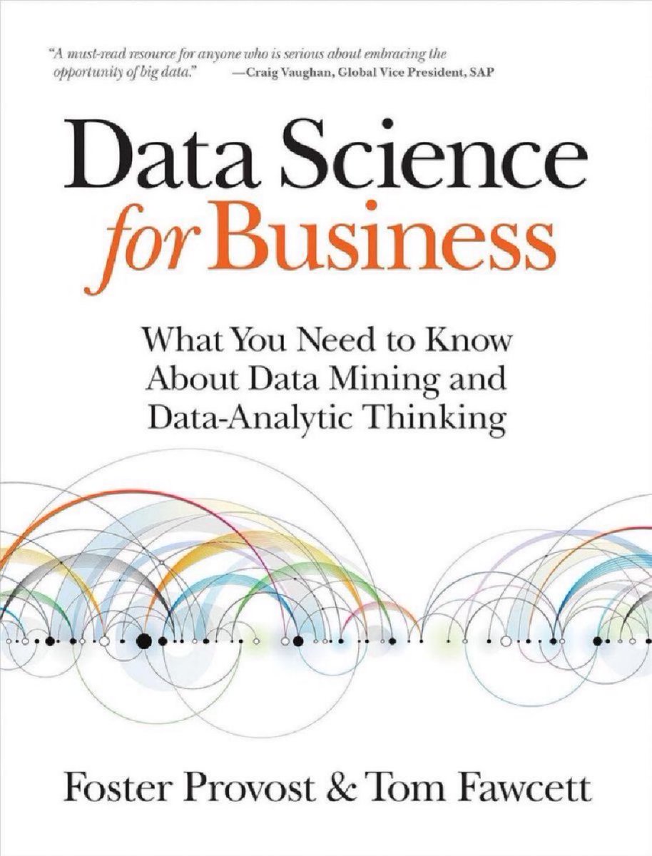 KirkDBorne's tweet image. #DataScience for Business — What You Need to Know about #DataMining and Data-Analytic Thinking: amzn.to/3dRgs18
————
#ML #AI #MachineLearning #DataLiteracy #AnalyticThinking #BusinessAnalytics #DataAnalytics #DataScientist #Analytics #DataLeadership @LeadershipData