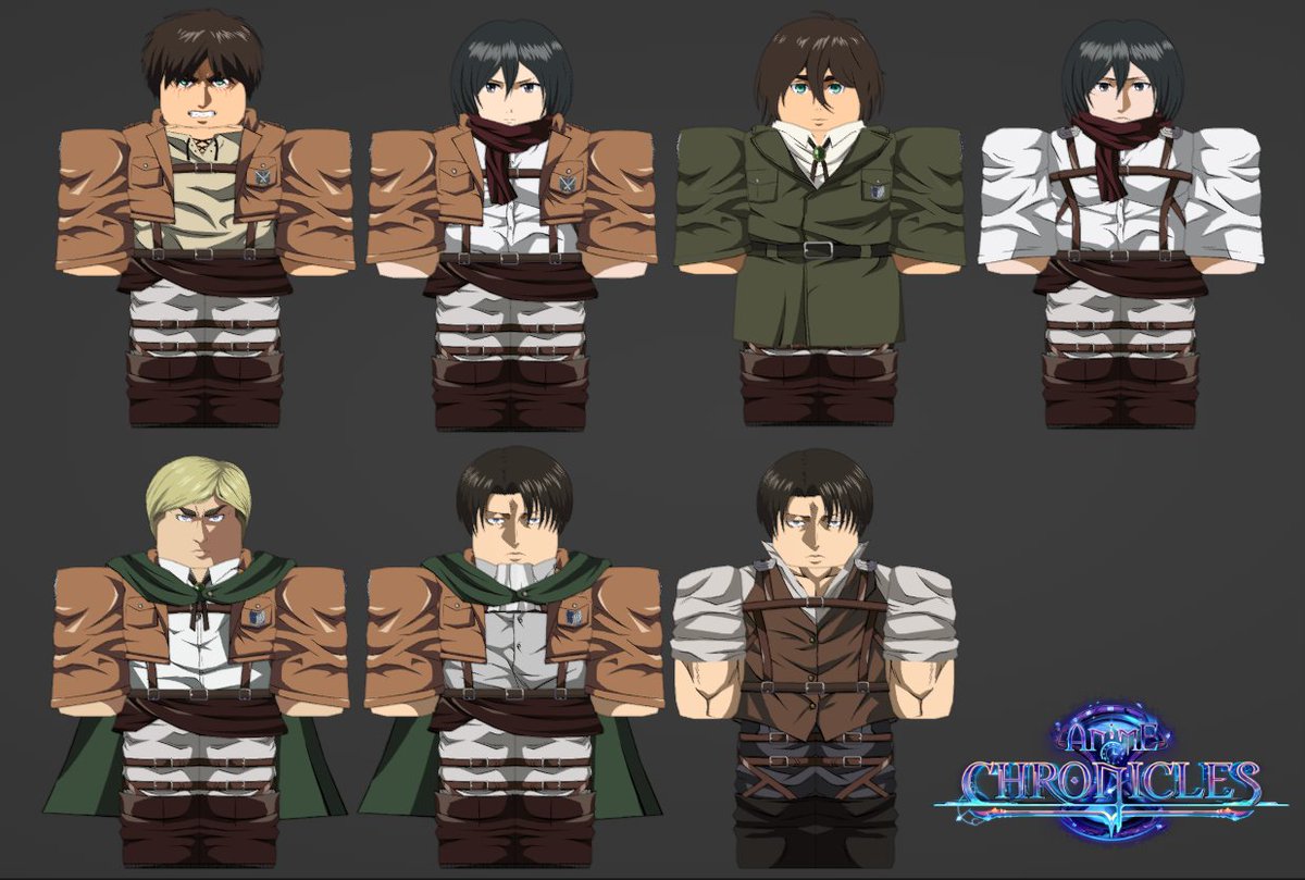 SDkot3's tweet photo. Aot for Anime Chronicles 

 Discord link : https://t.co/bJfP7v3fnG

 #ROBLOX #RobloxDev #RobloxStudio https://t.co/ozRJkPsxdH