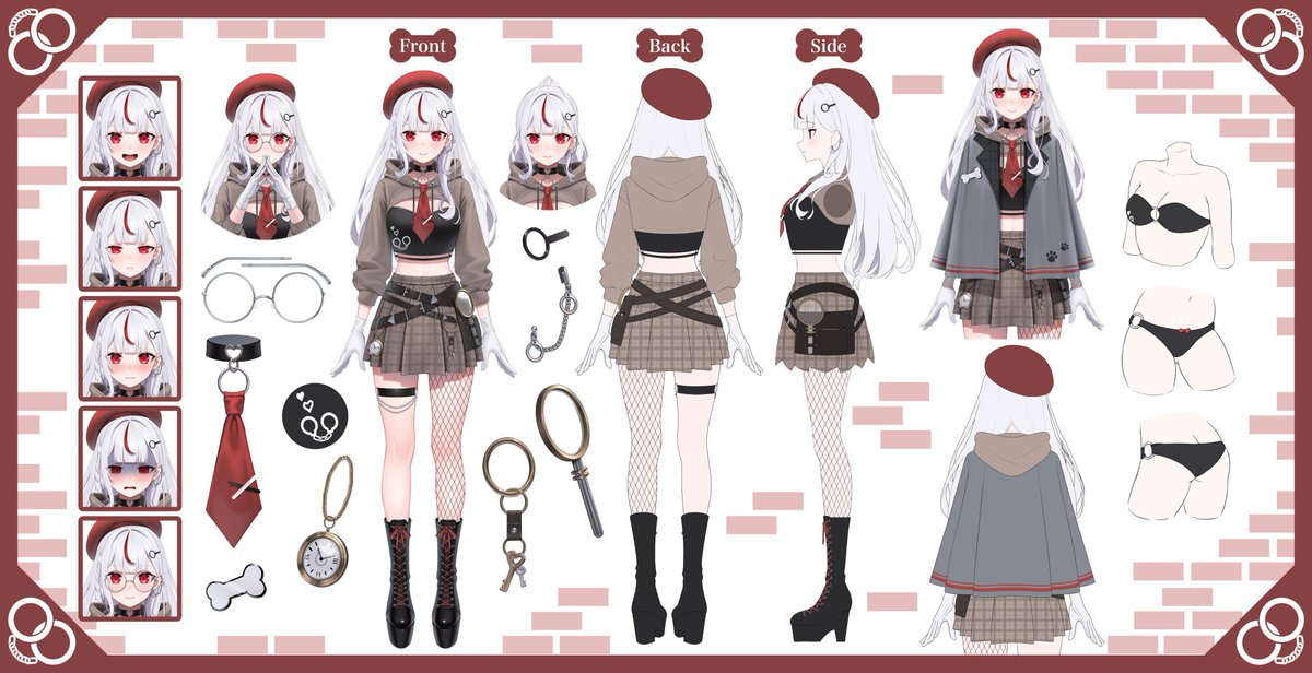 小幸たい🔍🤍Live2DモデラーV tweet media