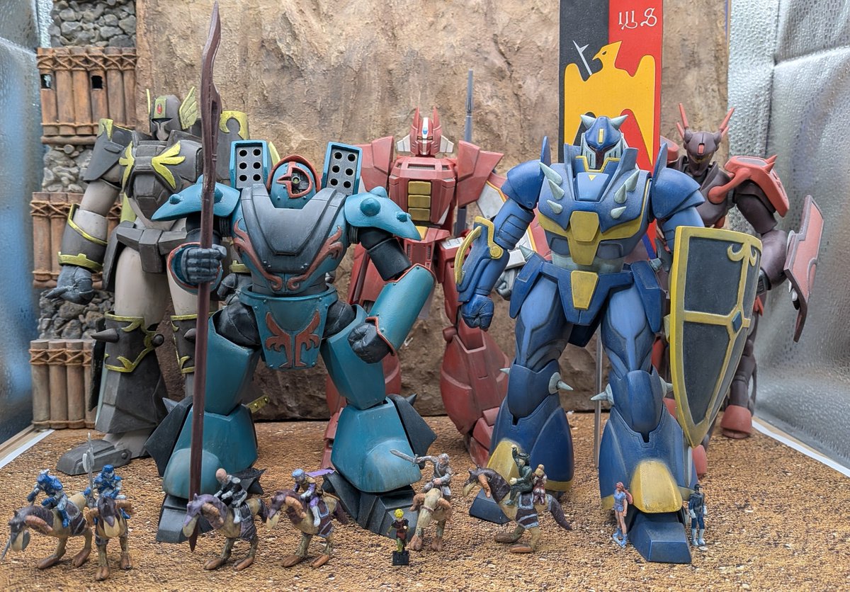 #私はこういう模型を作っています 
#機甲界ガリアン
現在ガリアン系で楽しんでいます♪