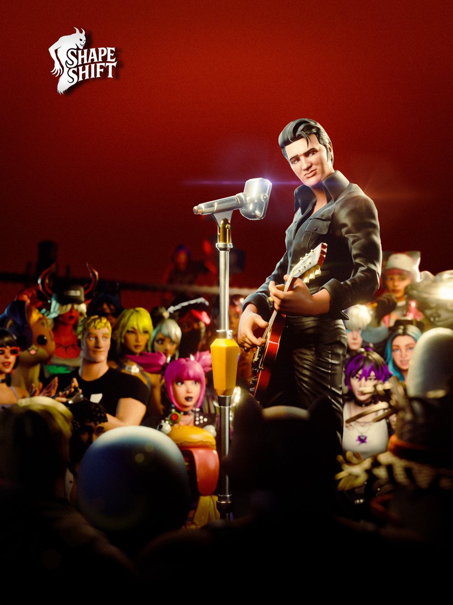 Elvis '68 comeback #ElvisPresley #Fortnite #FortniteArt Model by the amazing: <a href="/SOLAR1291/">SOLAR</a>