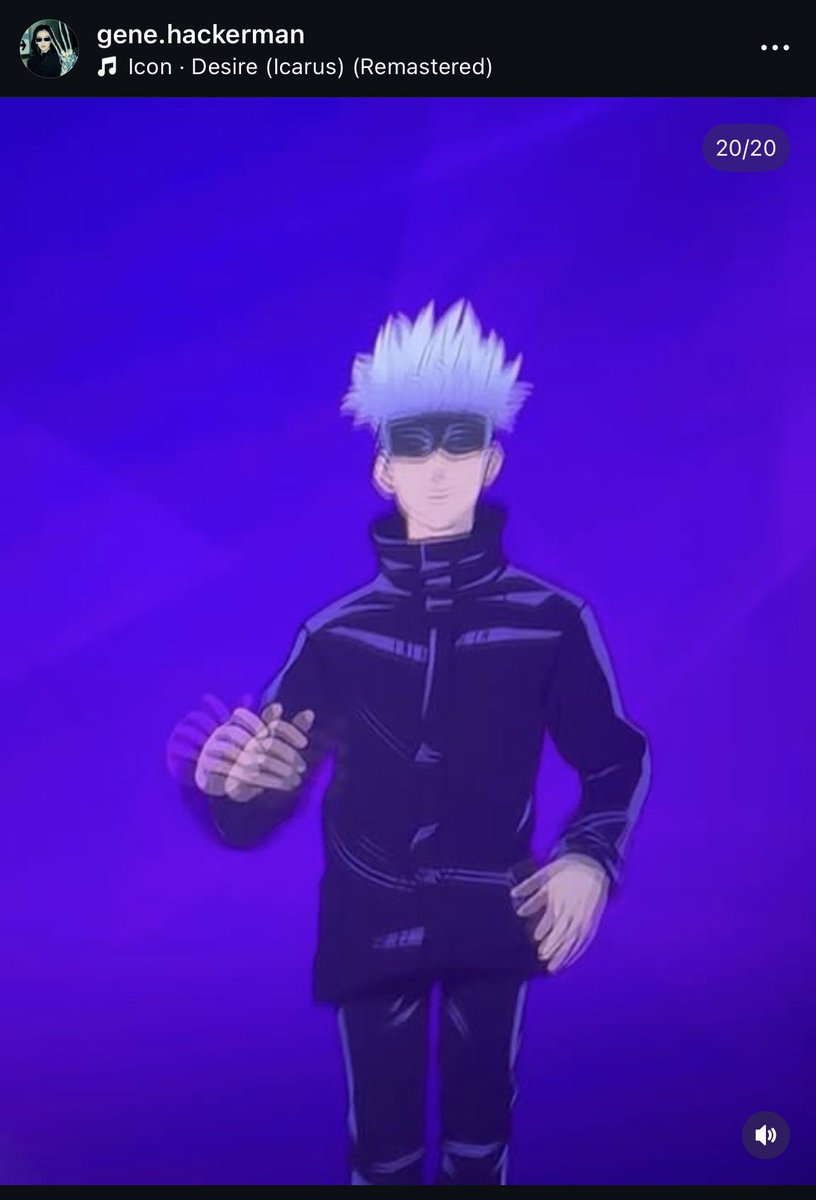 SaladSaiyan's tweet photo. The Weeknd canonically plays Fortnite with a Gojo skin https://t.co/3Kk5fwLS5u