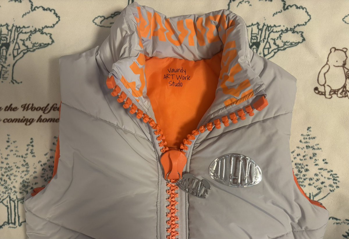SILENCEのダウンベスト🧡可愛くてあったかくて大きくてダウンの上から