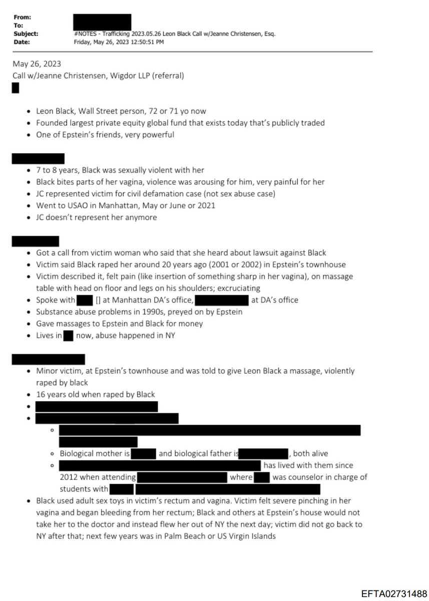 why are these people still running free? 
#EpsteinTrumpFiles #LeonBlack