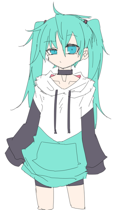 本当にこれミクか!?!?!?!?!?!わからん 