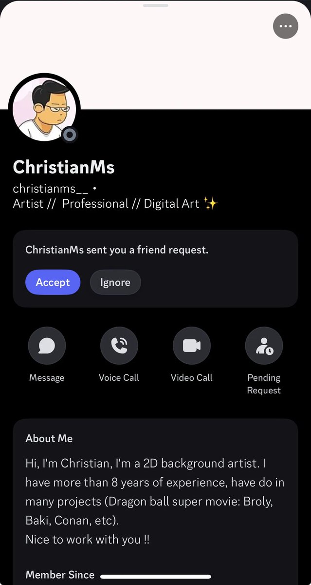 🚨 IMPORTANT ANNOUNCEMENT 🚨

It has come to my attention that someone is impersonating me on Discord/social media using my name and bio to send friend requests and potentially scam people.

Please be careful! This is NOT me. I will never reach out to you randomly to ask for