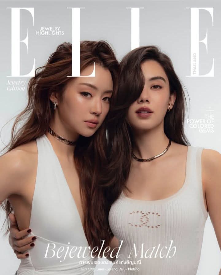 Best cover of ELLE  Magazine for me🐻🦋

#ELLEThailand
#COCOCRUSH #CHANELFineJewelry 
#lalinalena #MiuNatsha