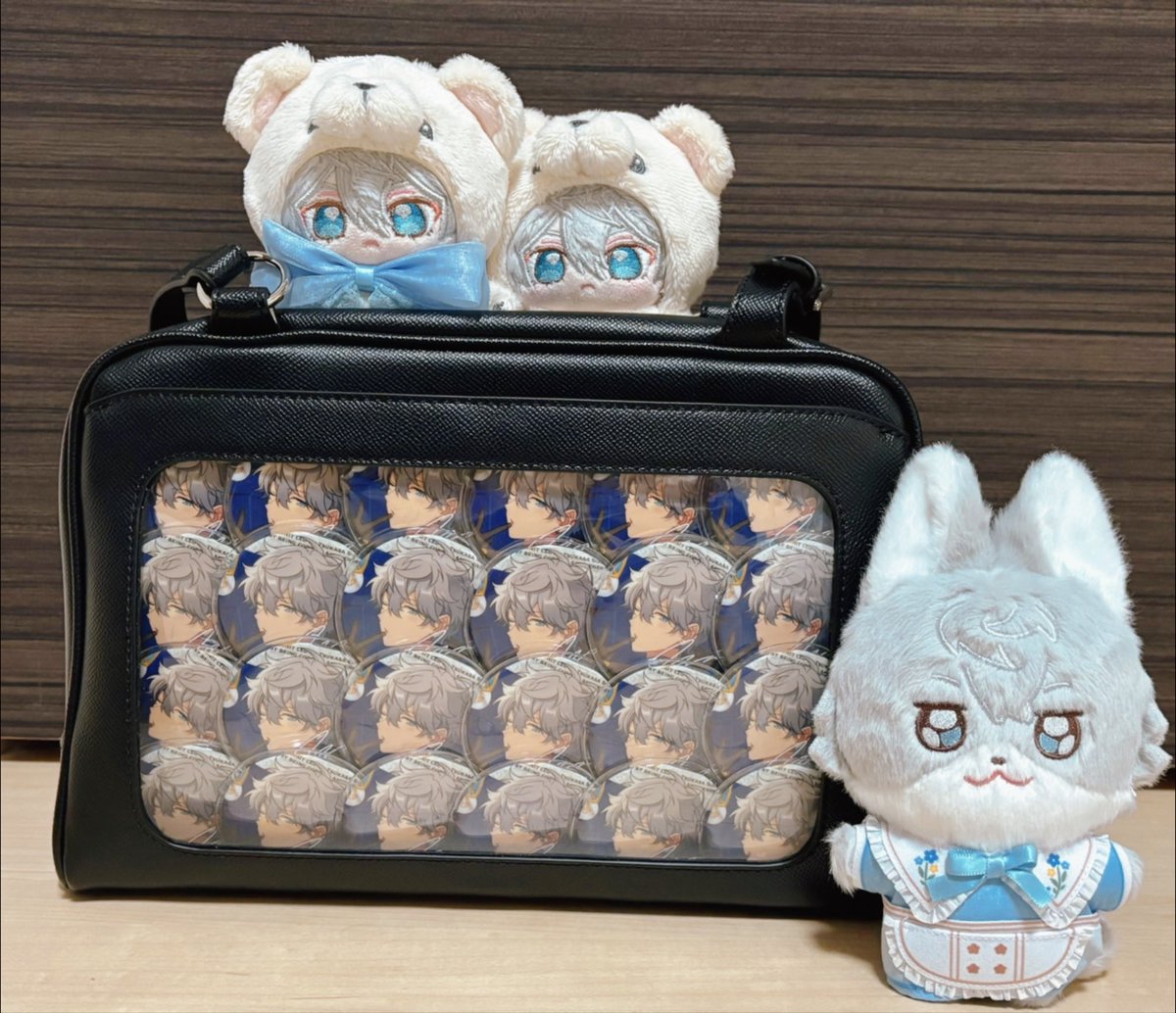来月の🌟の痛バはこれで行こうかな🤔15～18しか入らないか…って思ってたけど24で組んでる人いて試したら大丈夫そう！痛バ初心者組むの苦戦した ...