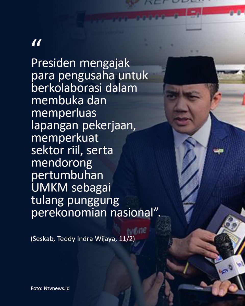 penjagaharapan's tweet photo. Gak cuma urusan politik, kali ini Presiden Prabowo langsung turun tangan buat collab bareng 5 "naga" bisnis Indonesia di Hambalang! Kira-kira ada rencana besar apa nih buat ekonomi kita?
#PresidenPrabowo #PengusahaIndonesia #Adaro #salimgroup #SahamIHSG #IndonesiaMaju https://t.co/szsg2dc6Ej