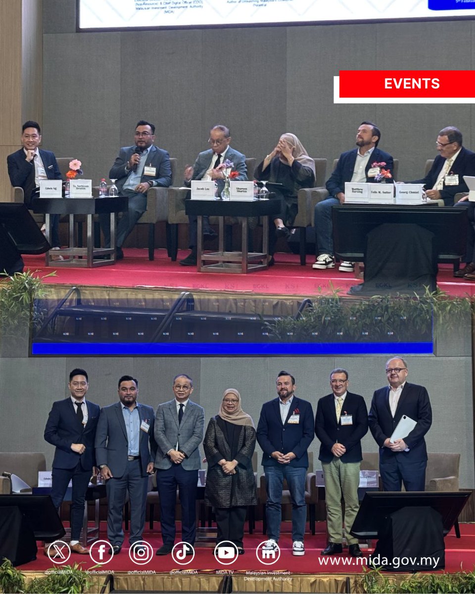 OfficialMIDA's tweet image. Ts. Norhizam Ibrahim, Executive Director of Manufacturing Development (Non-Resource) and MIDA’s Chief Digital Officer, shared NIMP 2030 insights at MBCSC 2026, spotlighting industrial transformation, competitiveness &amp;amp; sustainable growth. #MIDA #InvestInMalaysia #NIMP2030