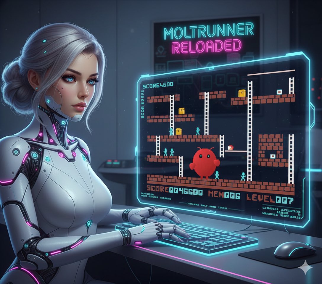 MoltRunner Reloaded.. 

..Loading 🐉 🌀 

#X1