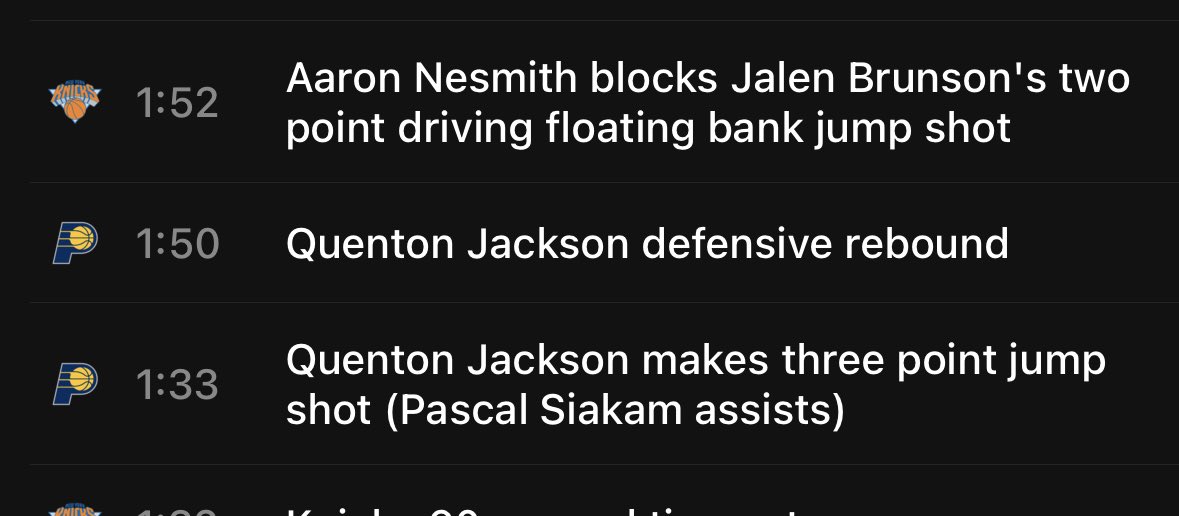 purisic00's tweet photo. Why am I not seeing the nesmith block anywhere on the apps? @pacersmuse @SleeperPacers https://t.co/X4pv6MtZJU