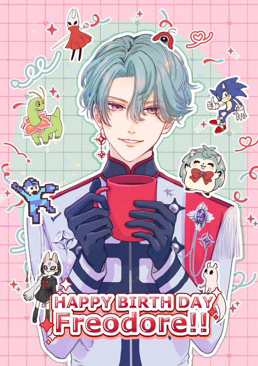 honekko_minmin's tweet photo. お誕生日おめでとうございます！！
フリオのゲーム配信も歌枠も大好き🦔✨
 #FreoBirthday2026 #FreoChrome https://t.co/mWbOzxgnFB
