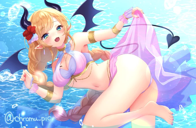 #私はこういう絵を描いています