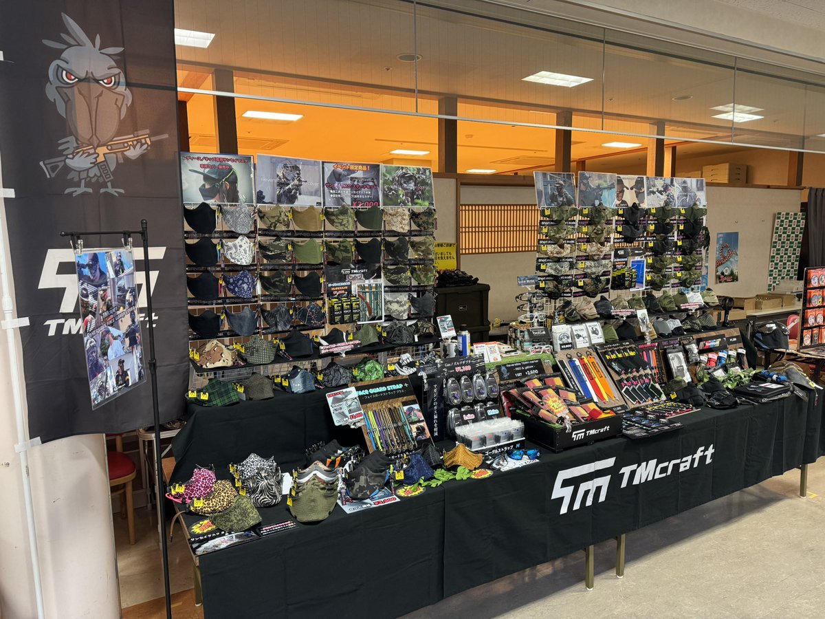 TMcraft よりお知らせ📢

今週末は福岡県 #地場産くるめ で
開催される
#九州ミリサバ展示即売会 に出店‼️

各種サバゲーフェイスガードに対応した
オシャレカバーで見た目も激変✨

カラーラインナップ
めっちゃ増えました🌈🌈🌈

当日はフェイスガード本体とセット購入も可能です🤗🐦✨

#九ミリ展
