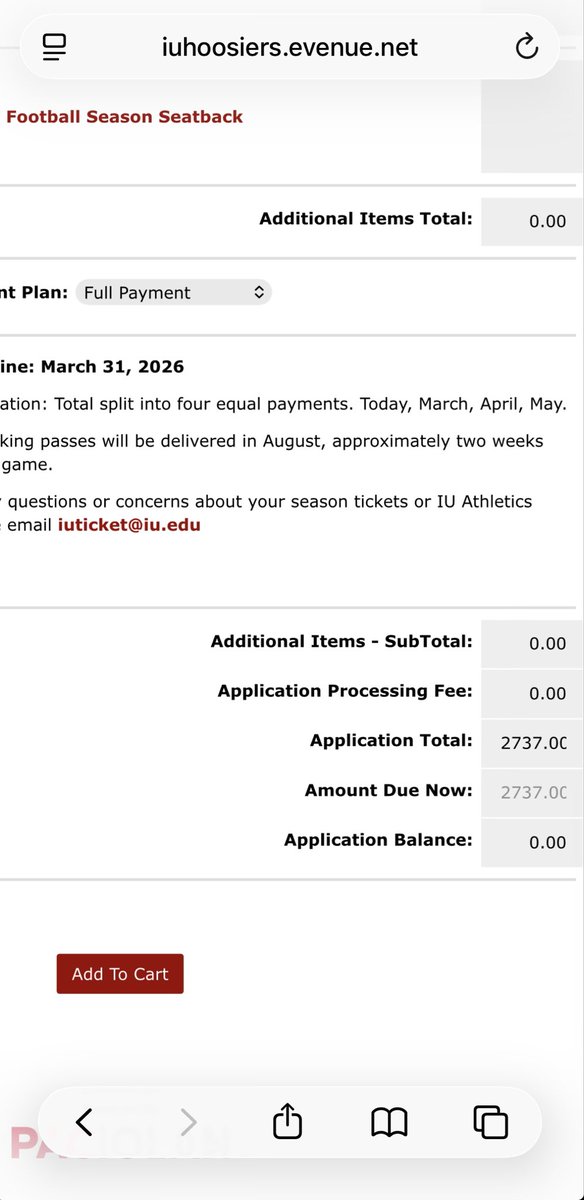 Not that long ago, my 3 tickets for #IUFB were $700-900 tops.
Jesus H. Christ 

The cost of winning I guess.
Fucking hell #IUFB 
My tickets to playoff games weren’t much more expensive