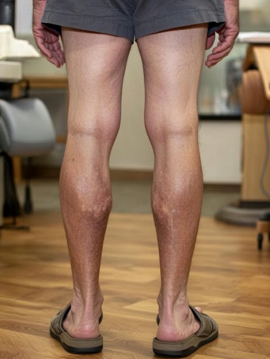 A 50-year-old male with a history of hypertension and a 50-pack-year smoking history presents with cramping pain in his calves that occurs after walking two blocks and is relieved by 5 minutes of rest. On exam, the skin on his legs is thin and shiny, and the pedal pulses are