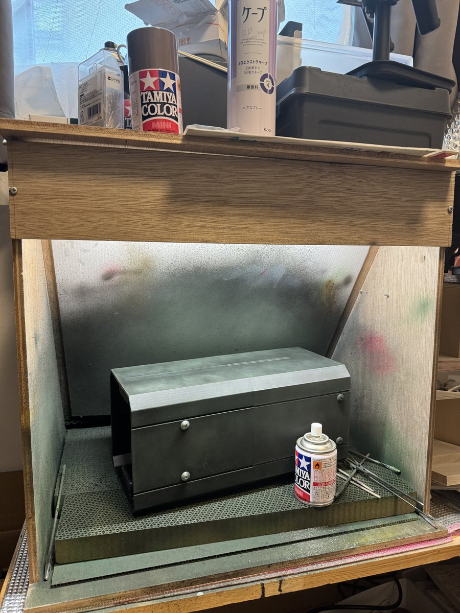 自作塗装ブースはいいぞぉ〜