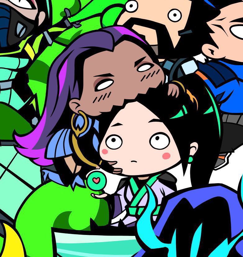 I wouldn’t bite my friend's head like this, nor would I blush with embarrassment if my friend bit my head, much less hold a heart in my hand