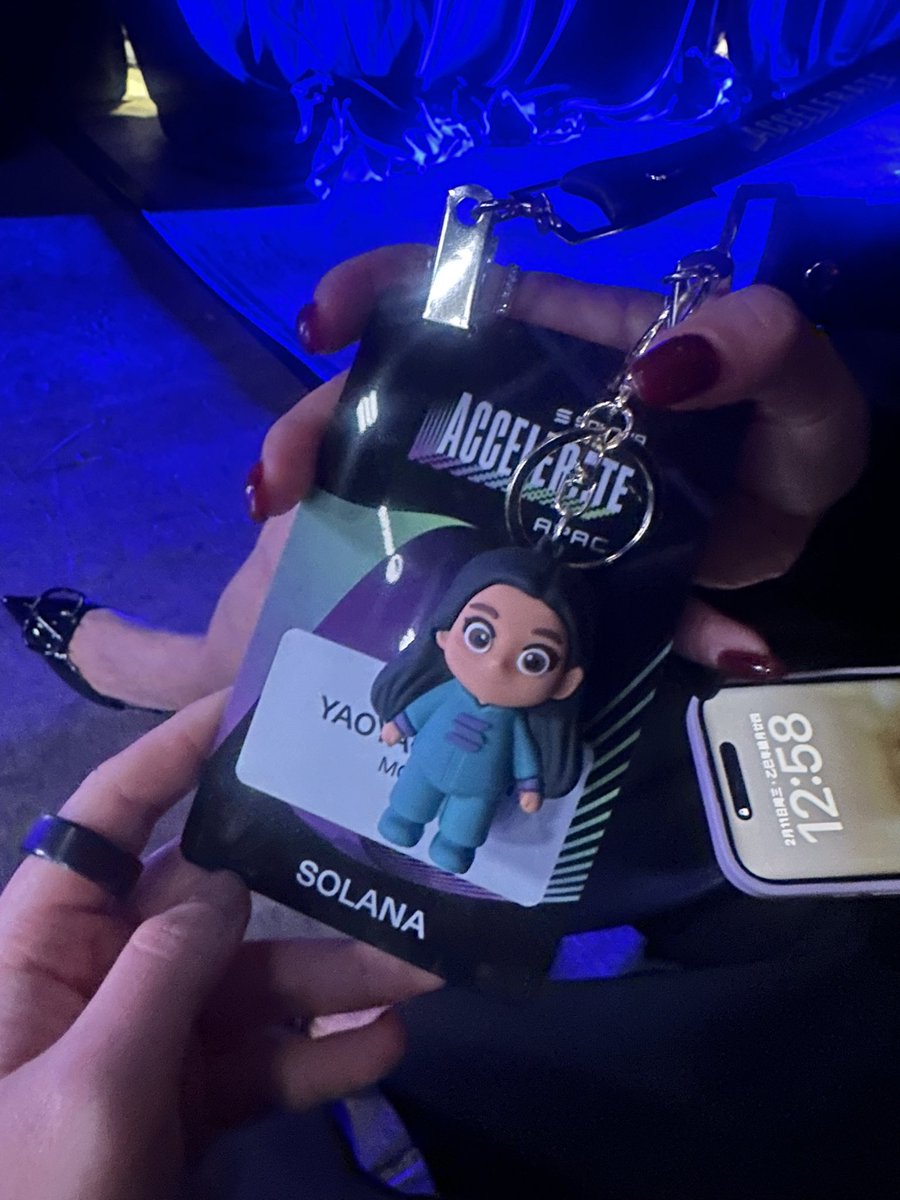 Suolala 索拉拉 spotted at <a href="/solana/">Solana</a> Accelerate!