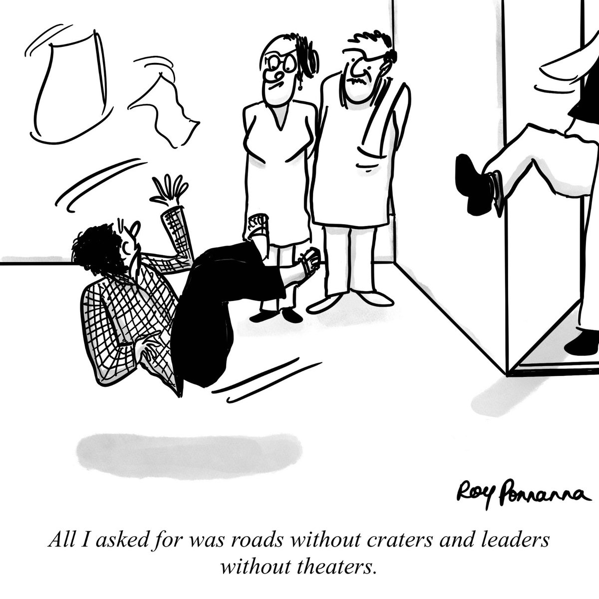 #PoliticsToday #roads #craters #Theaters #wednesdaymotivation #cartoon