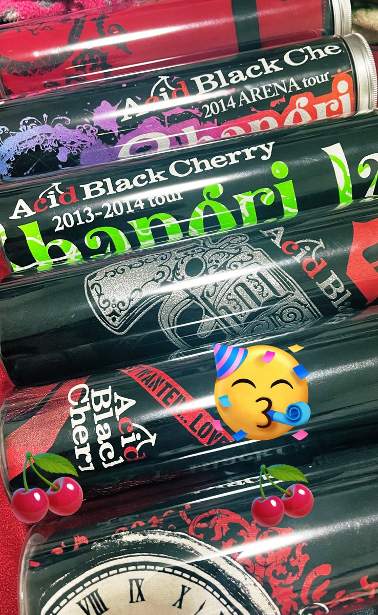 Acid Black Cherry🍒 Tシャツ こんな感じになりました😊 生地が厚い