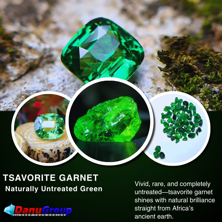 DanuGroup's tweet photo. Tsavorite Garnet — a rare, naturally green gemstone born in the heart of Africa 🌿💎

#gemstones #tsavoritegarnet #gemcutter #jewlery #vividgreen #gemstonedelar #gemstoneforsale #grossulargarnet #gifts #tsavorite https://t.co/otqDHFycqt
