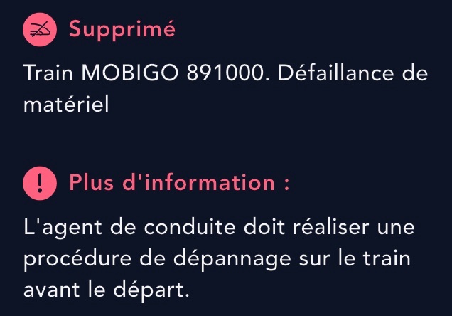 Voyageur 77sud - Ligne R tweet media