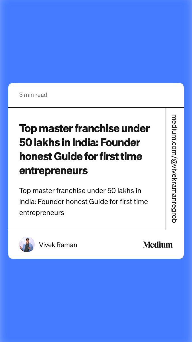 Vivek Raman tweet media