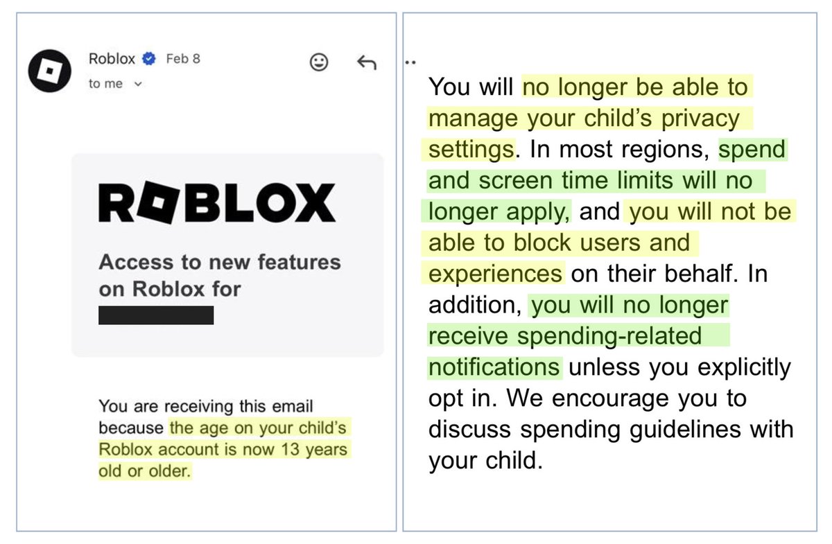 <a href="/CollinRugg/">Collin Rugg</a> Hard for parents to "monitor our children's safety". when companies remove parental controls at age 13.