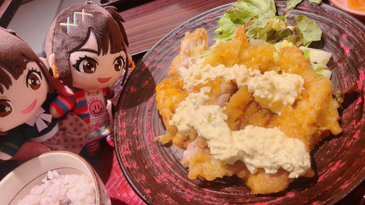 奈々ちゃんズ、飯よ