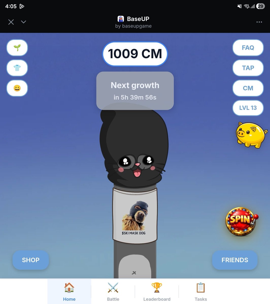 narenkana's tweet image. @BaseUPgame First to 1000cm! I can see planes up here!